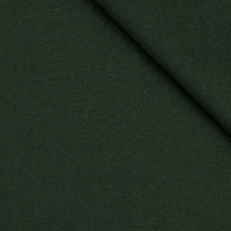 Tweed Blazer Fabric OCM 100% Premium Wool Plain Colour Forest Green