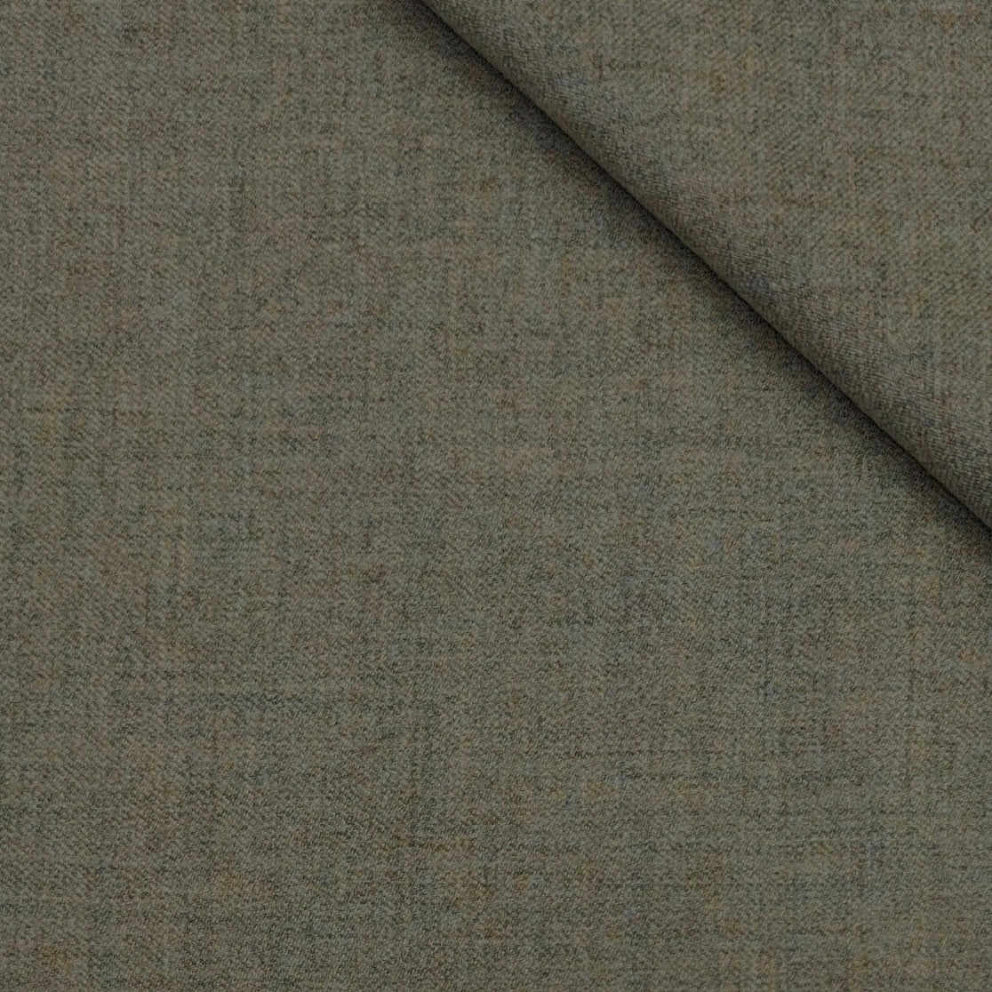 Tweed Blazer Fabric OCM 100% Premium Wool Plain Colour Natural Brown