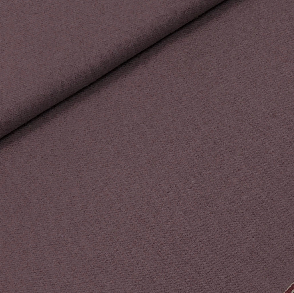 Tweed Blazer Fabric OCM 100% Premium Wool Plain Colour Mauve