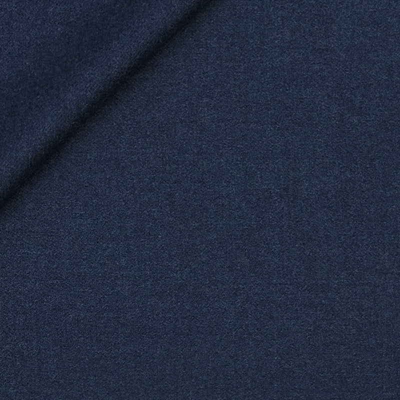 Tweed Blazer Fabric OCM 100% Premium Wool Plain Colour Worsted Blue