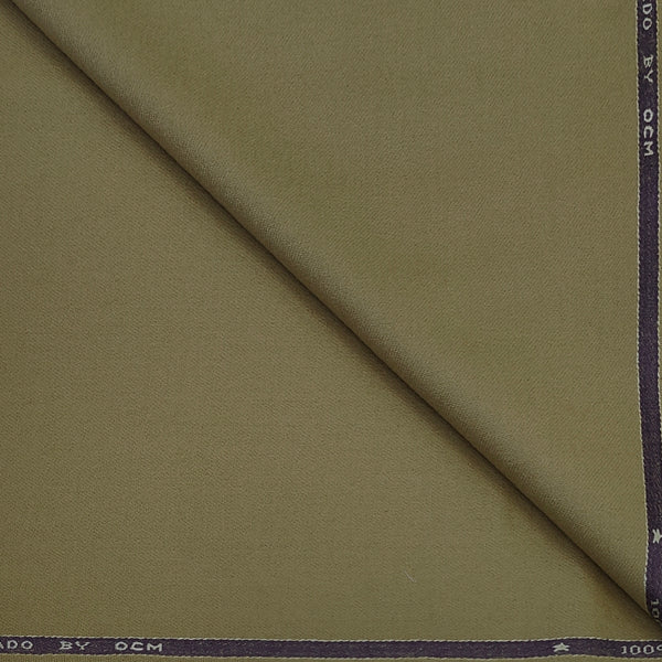 Tweed Blazer Fabric OCM 100% Premium Wool Plain Colour Sandcastle Beige