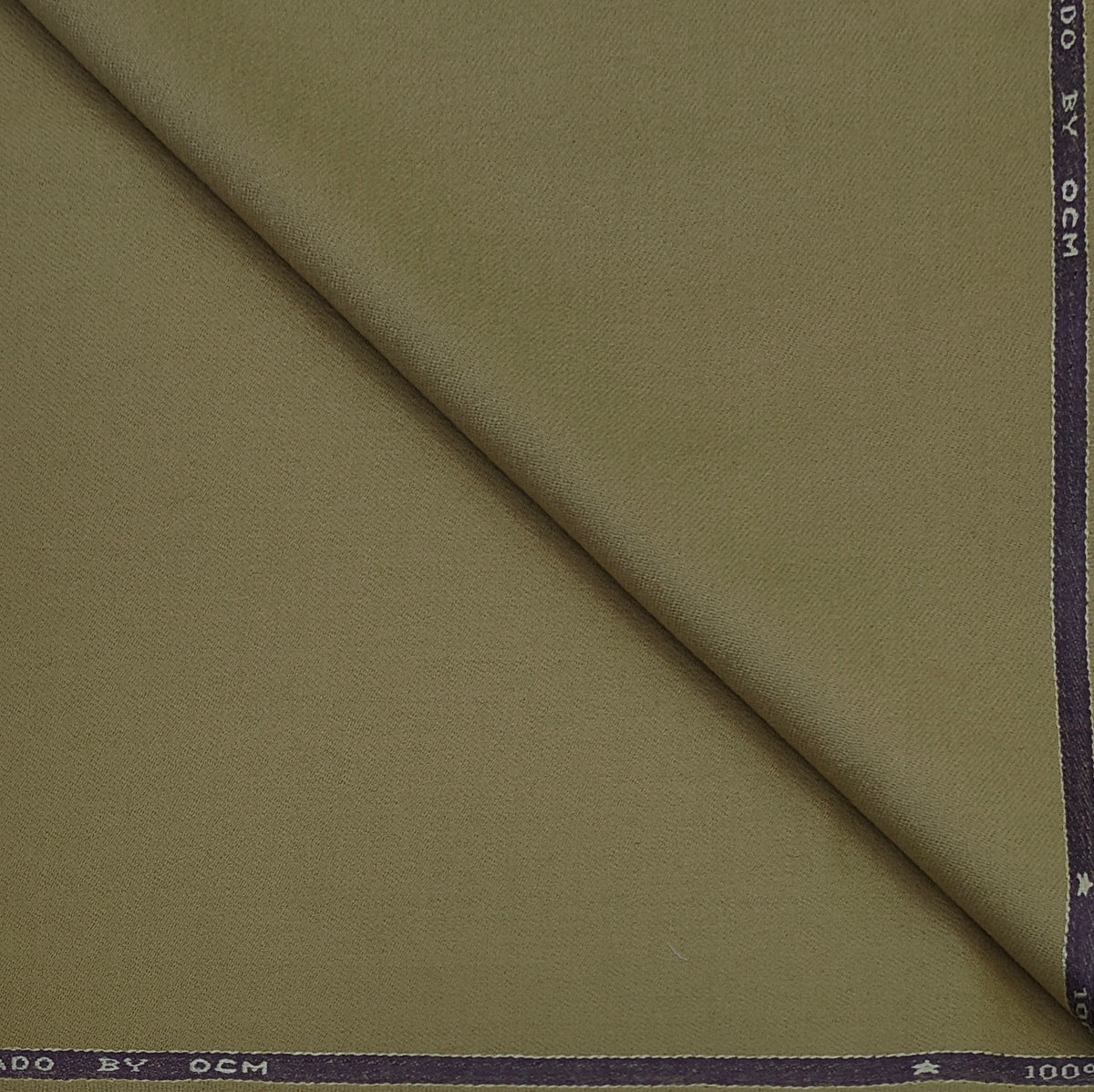 Tweed Blazer Fabric OCM 100% Premium Wool Plain Colour Sandcastle Beige