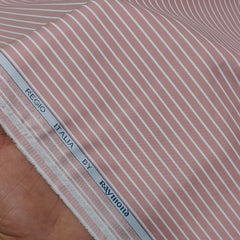 Shirt Fabric Raymond Regio Italia Super Fine Giza Cotton Lining Colour Dusty Rose