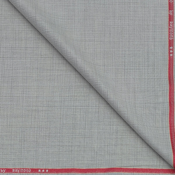 Trouser Fabric Raymond Poly Viscose Self Check Colour Dusty Brown