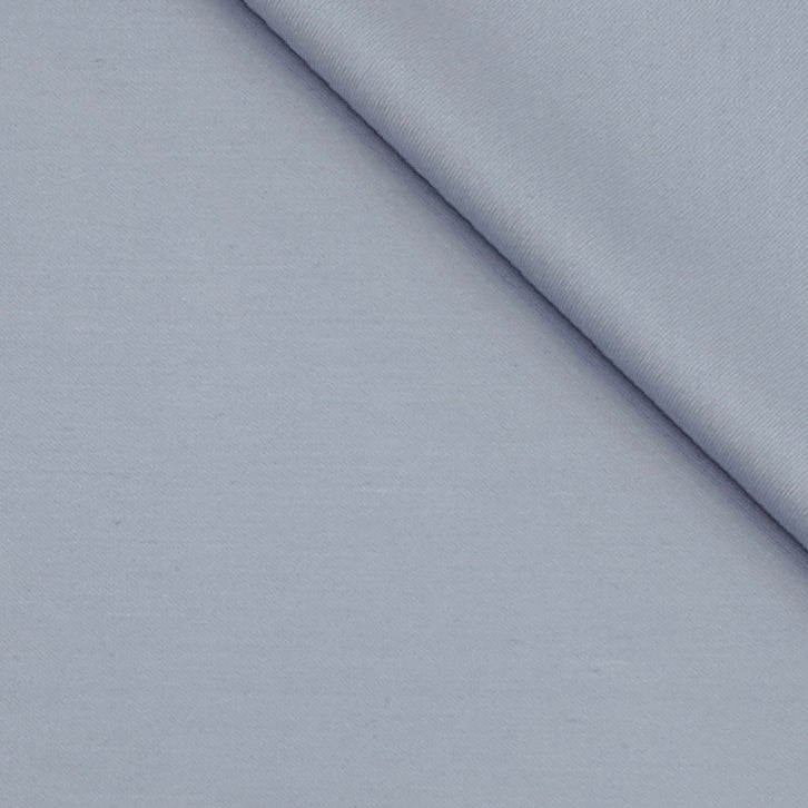 Trouser Fabric Raymond Poly Viscose Plain Colour Silver