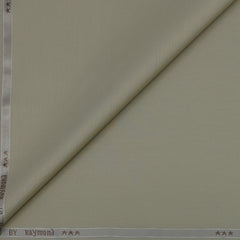 Trouser Fabric Raymond Poly Viscose Plain Colour Dried Brown