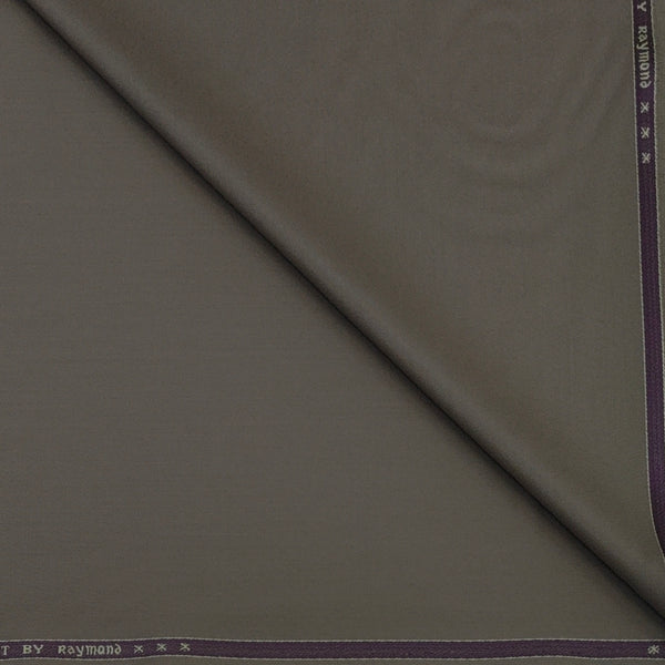 Trouser Fabric Raymond Poly Viscose Plain Colour Chamoisee Brown