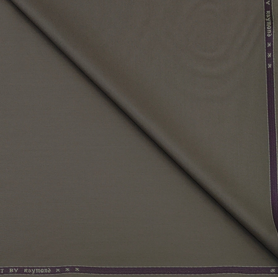 Trouser Fabric Raymond Poly Viscose Plain Colour Chamoisee Brown