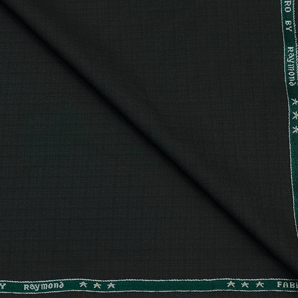 Trouser Fabric Raymond Poly Viscose Small Check Colour Feldgrau Green