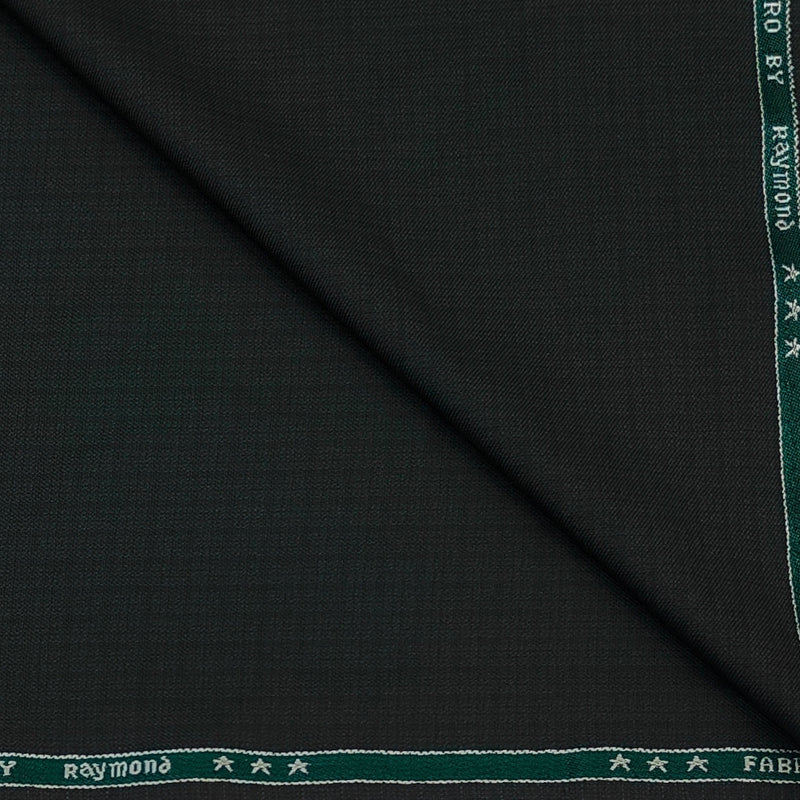 Trouser Fabric Raymond Poly Viscose Small Check Colour Feldgrau Green