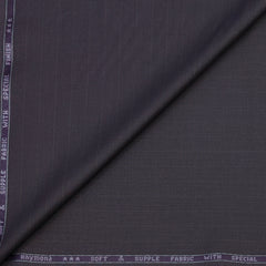 Trouser Fabric Raymond Poly Viscose Lining Colour Matte Purple