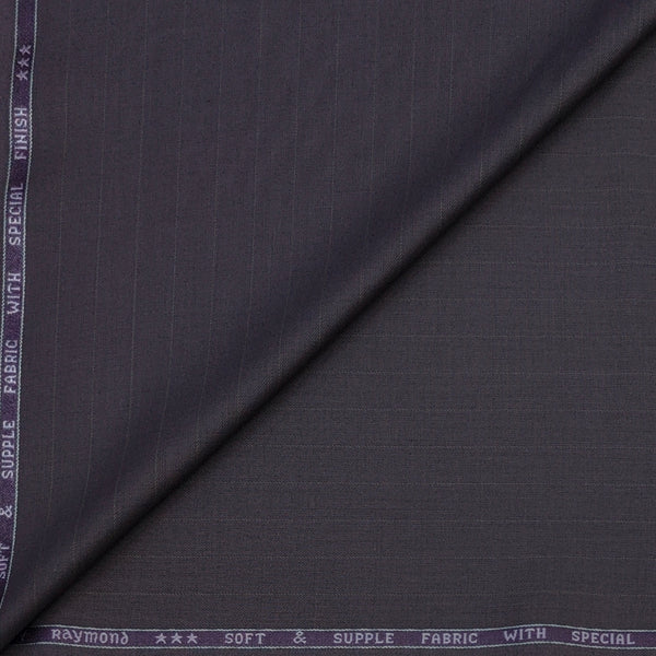 Trouser Fabric Raymond Poly Viscose Lining Colour Matte Purple