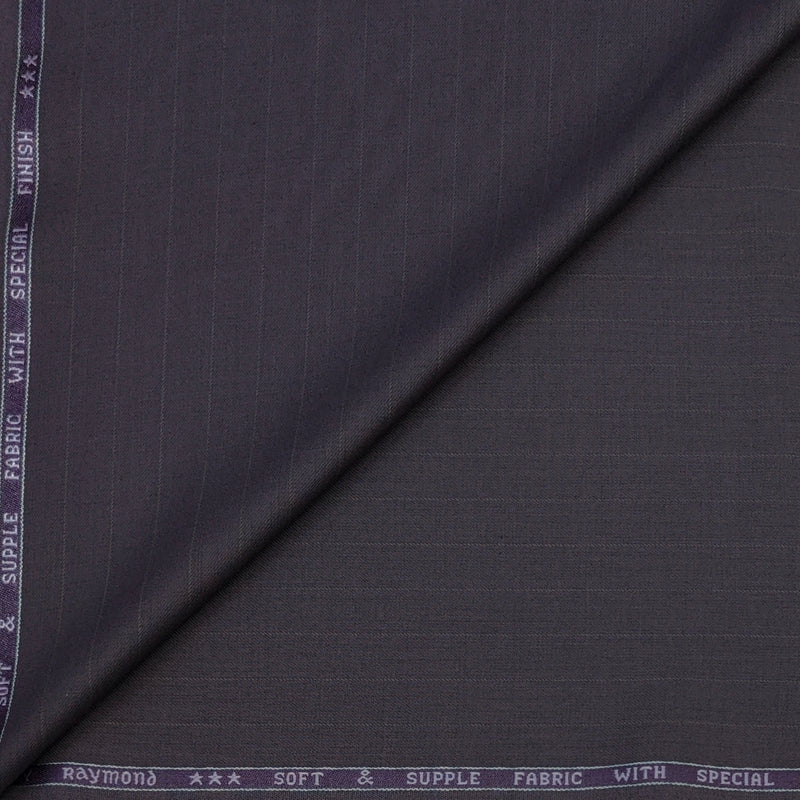 Trouser Fabric Raymond Poly Viscose Lining Colour Matte Purple
