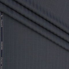 Trouser Fabric Siyaram Poly Viscose Lining Colour Dark Lava Grey