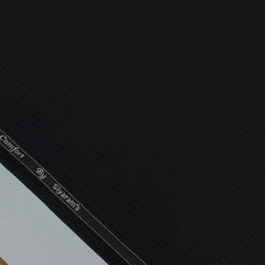 Trouser Fabric Siyaram Poly Viscose Small Lining Colour Black