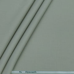 Trouser Fabric Siyaram Poly Viscose Pin Check Colour Sage Green