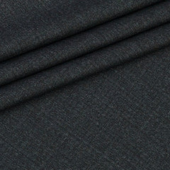 Trouser Fabric Siyaram Poly Viscose Slub Colour Worsted Black