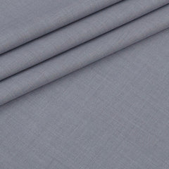 Trouser Fabric Siyaram Poly Viscose Self Check Colour Bluish Grey