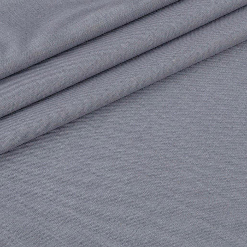Trouser Fabric Siyaram Poly Viscose Self Check Colour Bluish Grey