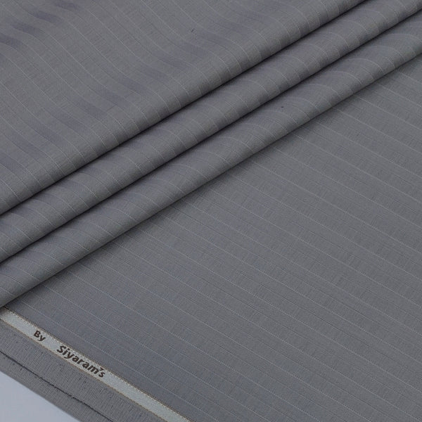 Trouser Fabric Siyaram Poly Viscose Lining Colour Slate Grey