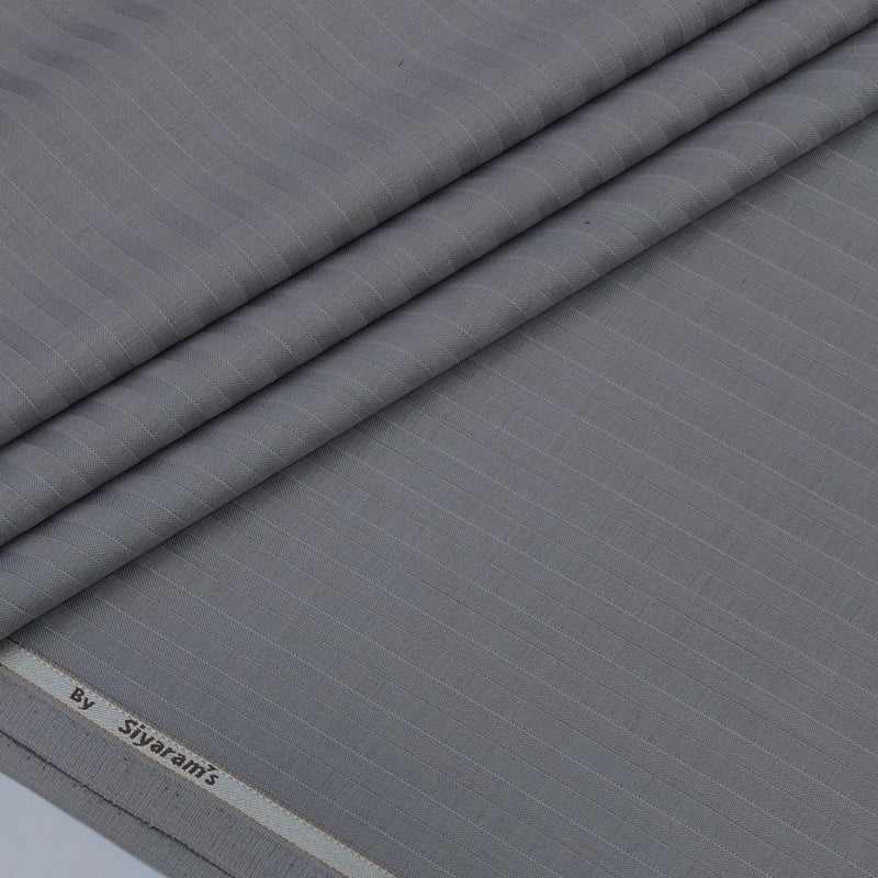 Trouser Fabric Siyaram Poly Viscose Lining Colour Slate Grey