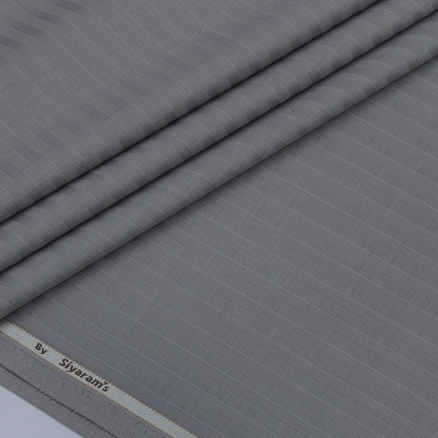 Trouser Fabric Siyaram Poly Viscose Lining Colour Slate Grey