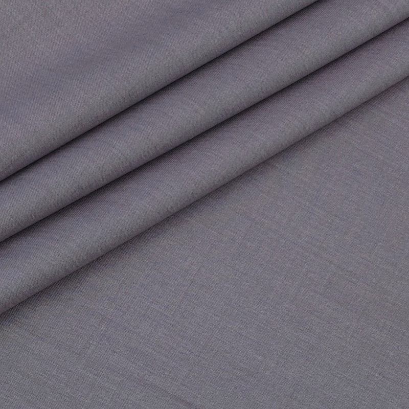 Trouser Fabric Siyaram Poly Viscose Self Slub Colour Thistle Lavender