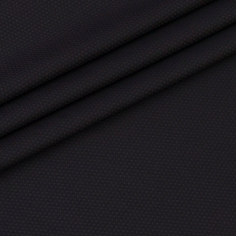 Trouser Fabric Siyaram Poly Viscose Dobby Colour Black Cherry