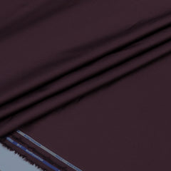 Shirt Fabric Raymond 70s Giza Cotton Plain Colour Burgundy