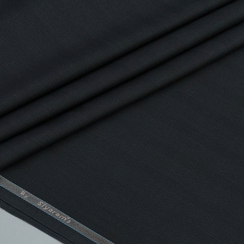 Trouser Fabric Siyaram Poly Viscose Mild Check Colour Lava Grey