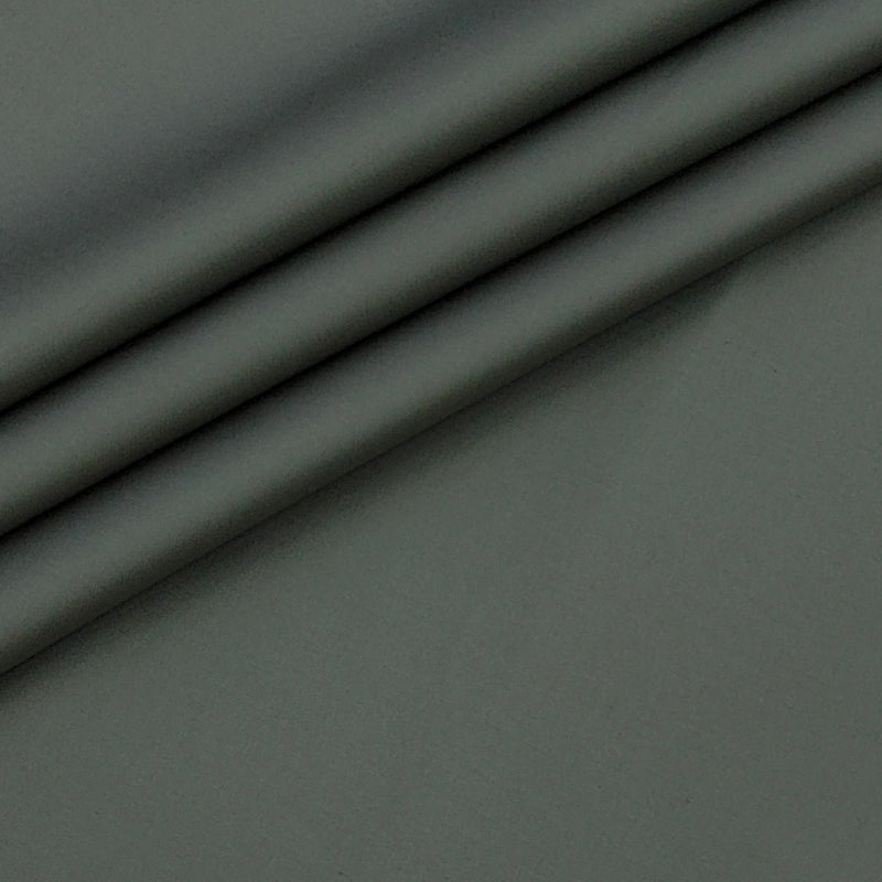 Trouser Fabric Donear Giza Cotton Stretchable Plain Colour Sage Green