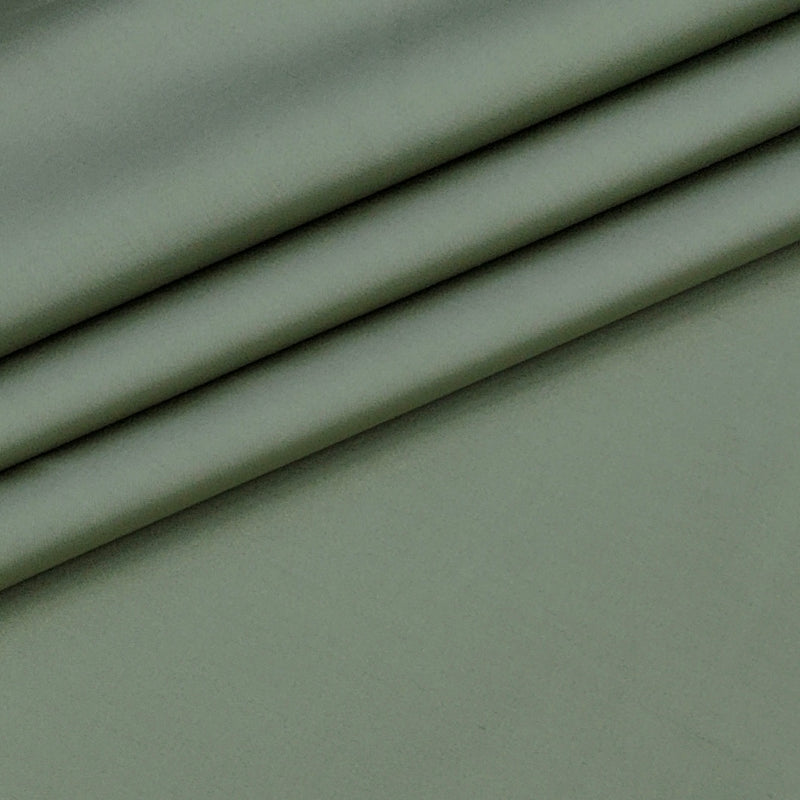 Trouser Fabric Donear Giza Cotton Plain Colour Laurel Green