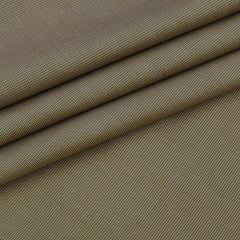 Trouser Fabric Donear Pure Cotton Self Textured Colour Beeswax Brown