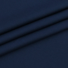 Trouser Fabric Donear Pure Cotton Zig Zag Colour French Navy