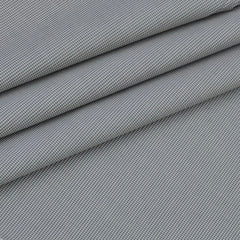 Trouser Fabric Donear Pure Cotton Pin Check Colour Light Grey