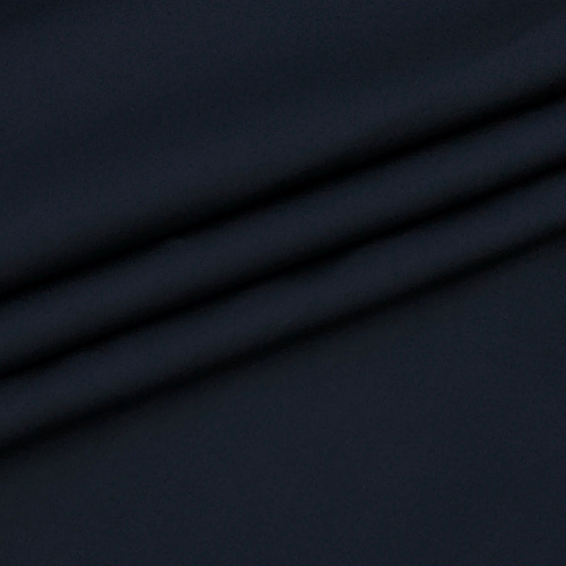 Trouser Fabric Donear Giza Cotton Stretchable Plain Colour Blackish Blue