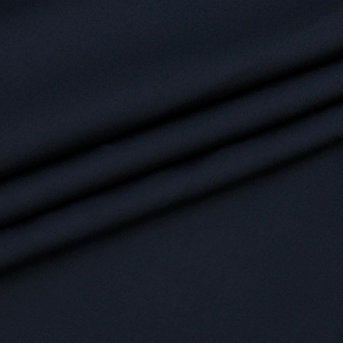 Trouser Fabric Donear Fine Count Giza Cotton Stretchable Plain Colour Blackish Blue