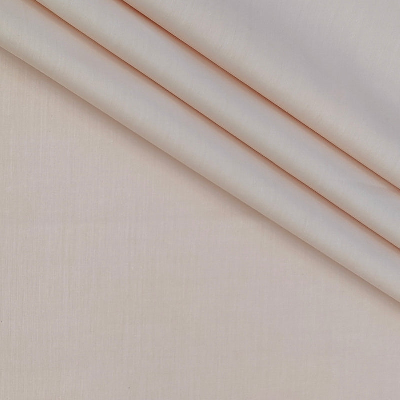 Shirt Fabric Raymond 100% cotton Slub Colour Light Peach