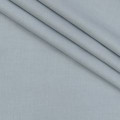 Shirt Fabric Raymond 100% cotton Slub Colour Light Grey