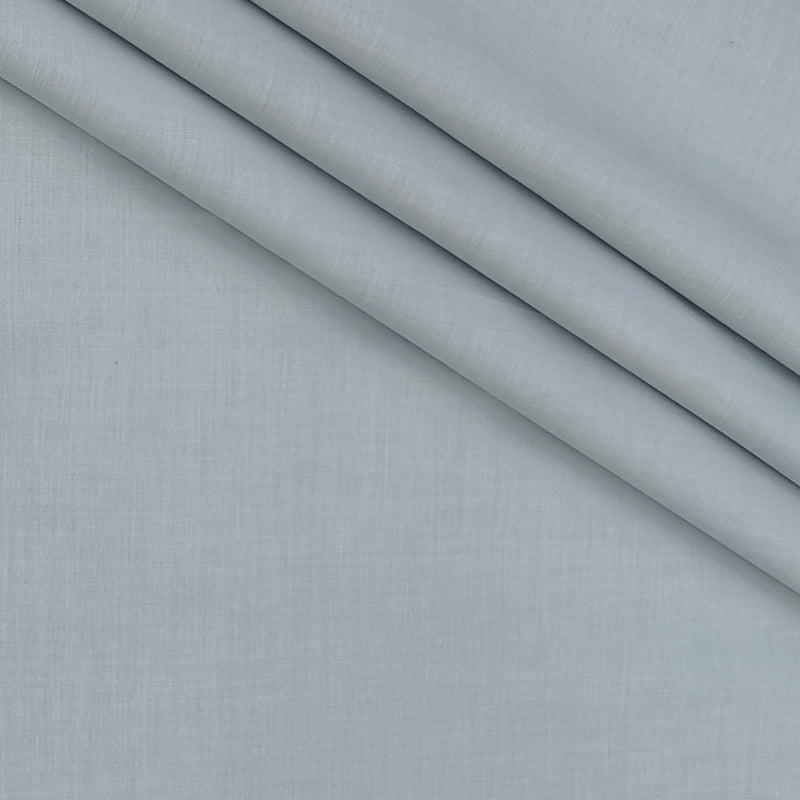 Shirt Fabric Raymond 100% cotton Slub Colour Light Grey