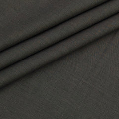 Shirt Fabric Raymond 100% cotton Slub Texture Pattern Colour Umber Brown