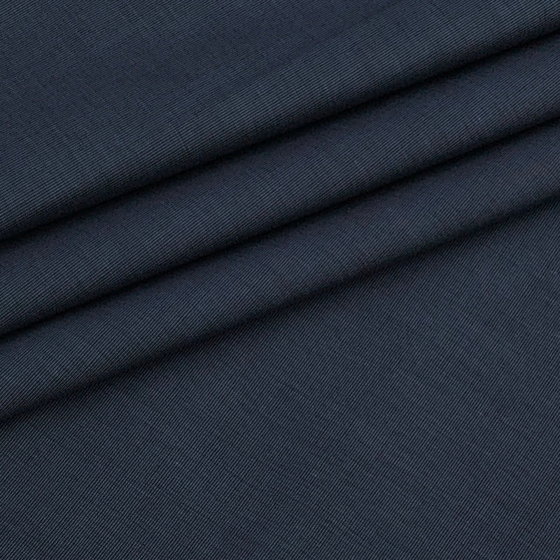 Shirt Fabric Raymond 100% cotton Micro-Texture Weave Colour Space Blue