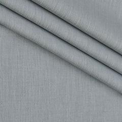 Shirt Fabric Raymond 100% cotton Slub Texture Pattern Colour Glacier Grey