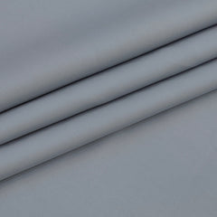 Trouser Fabric Donear Giza Cotton Stretchable Plain Colour Silver
