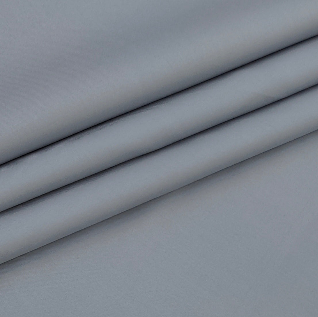 Trouser Fabric Donear Giza Cotton Stretchable Plain Colour Silver