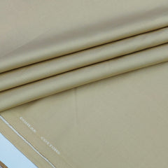 Trouser Fabric Donear Giza Cotton Stretchable Plain Colour Latte Brown