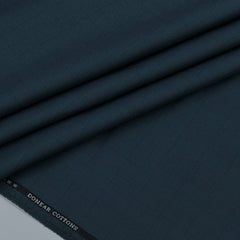 Trouser Fabric Donear Giza Cotton Check Colour Dark Aegean Blue