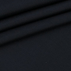Trouser Fabric Donear Giza Cotton Stretchable ZigZag Colour Dark Bluish Black