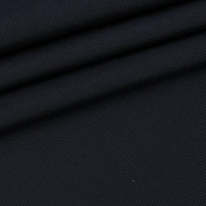 Trouser Fabric Donear Giza Cotton Stretchable ZigZag Colour Dark Bluish Black