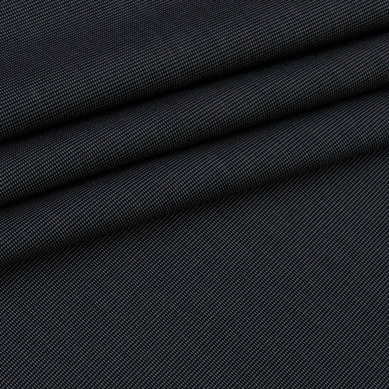 Trouser Fabric Donear Giza Cotton Stretchable ZigZag Colour Charcoal Grey
